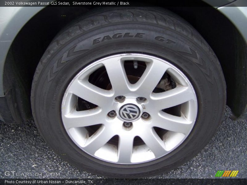 Silverstone Grey Metallic / Black 2002 Volkswagen Passat GLS Sedan