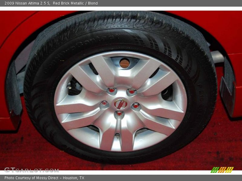 Red Brick Metallic / Blond 2009 Nissan Altima 2.5 S