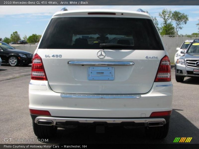 Arctic White / Black 2010 Mercedes-Benz GL 450 4Matic
