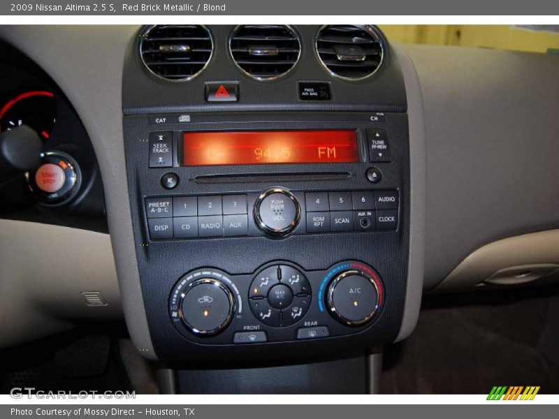 Red Brick Metallic / Blond 2009 Nissan Altima 2.5 S