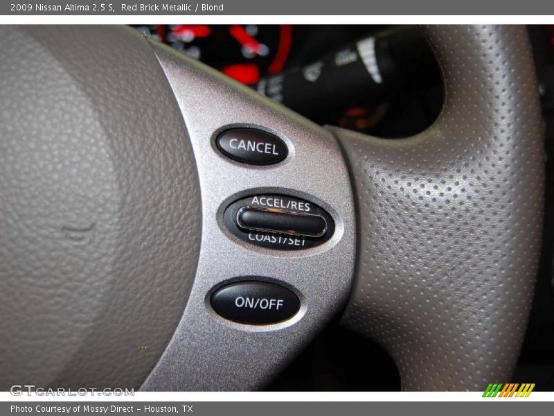 Red Brick Metallic / Blond 2009 Nissan Altima 2.5 S