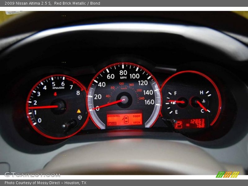 Red Brick Metallic / Blond 2009 Nissan Altima 2.5 S