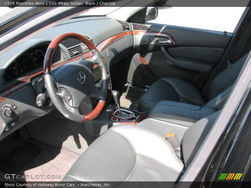 Black / Charcoal 2006 Mercedes-Benz S 500 4Matic Sedan