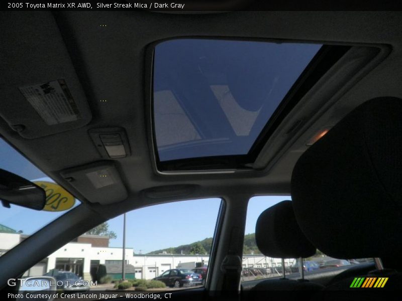 Silver Streak Mica / Dark Gray 2005 Toyota Matrix XR AWD