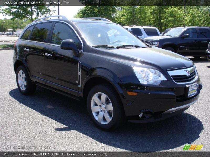 Black Onyx / Tan 2009 Saturn VUE XR V6