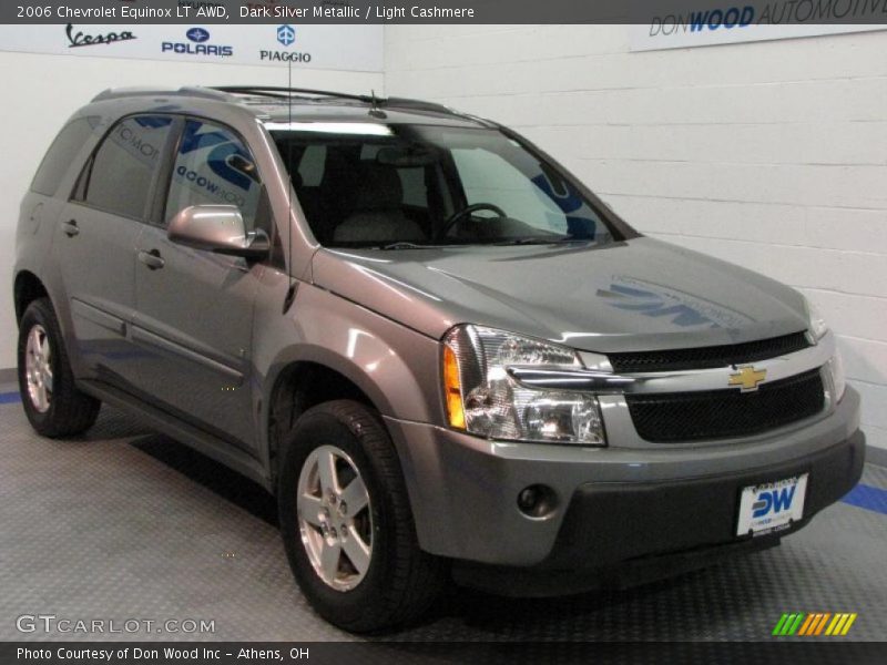 Dark Silver Metallic / Light Cashmere 2006 Chevrolet Equinox LT AWD