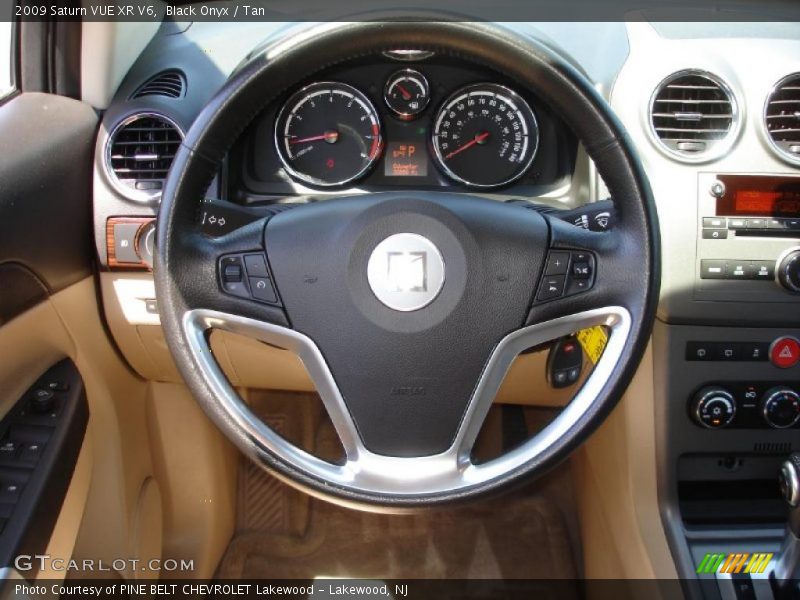 Black Onyx / Tan 2009 Saturn VUE XR V6