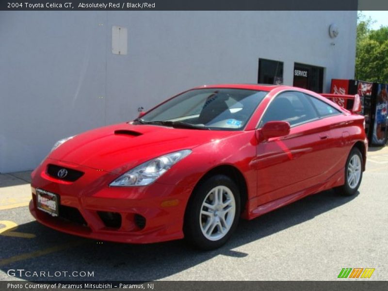 Absolutely Red / Black/Red 2004 Toyota Celica GT