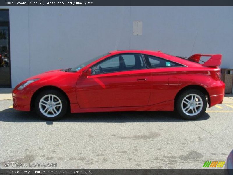 Absolutely Red / Black/Red 2004 Toyota Celica GT