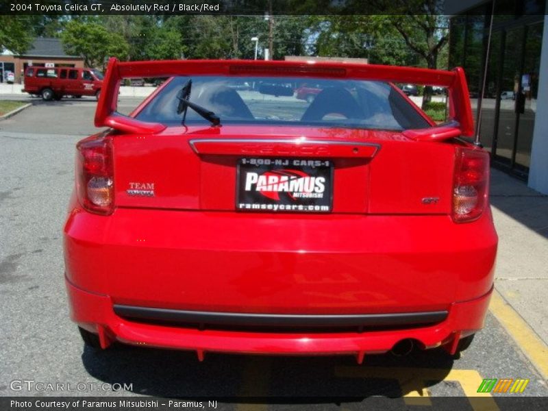Absolutely Red / Black/Red 2004 Toyota Celica GT