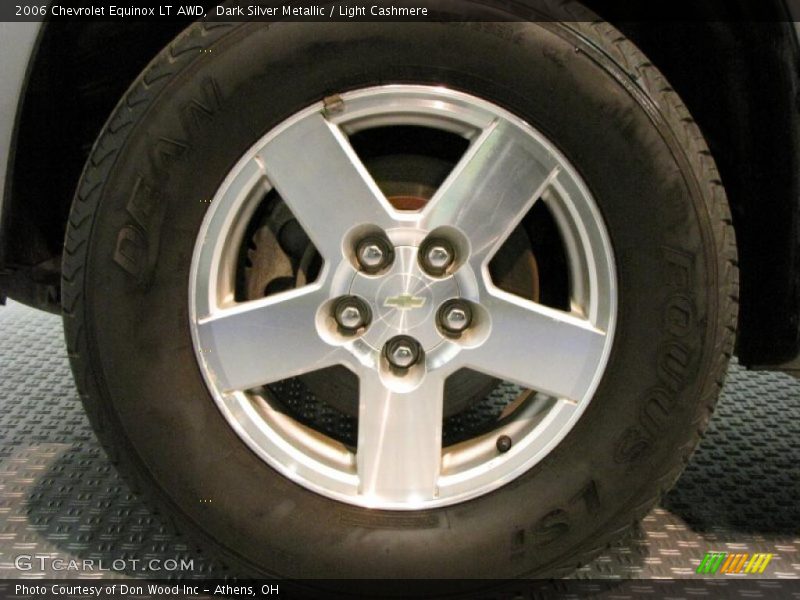 Dark Silver Metallic / Light Cashmere 2006 Chevrolet Equinox LT AWD