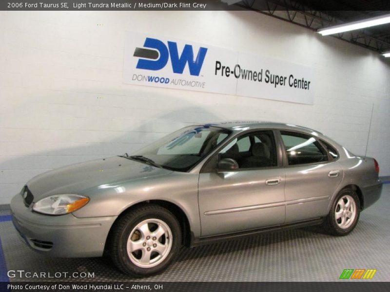 Light Tundra Metallic / Medium/Dark Flint Grey 2006 Ford Taurus SE