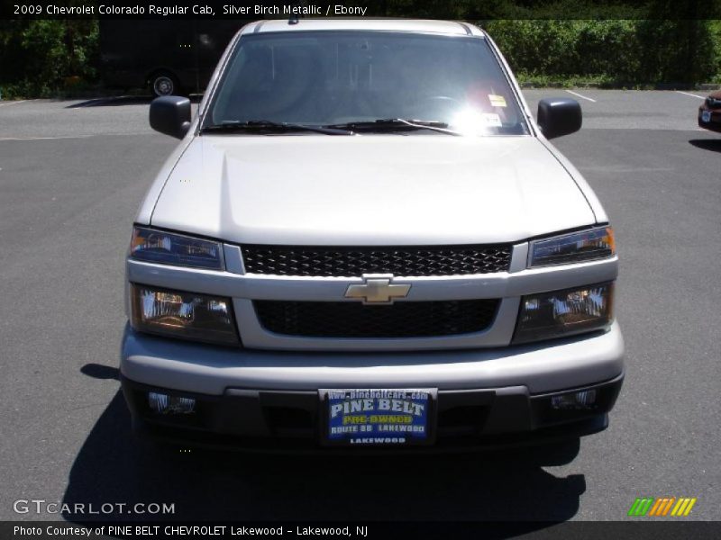 Silver Birch Metallic / Ebony 2009 Chevrolet Colorado Regular Cab