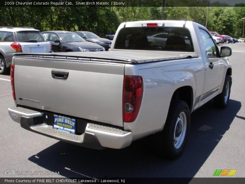 Silver Birch Metallic / Ebony 2009 Chevrolet Colorado Regular Cab