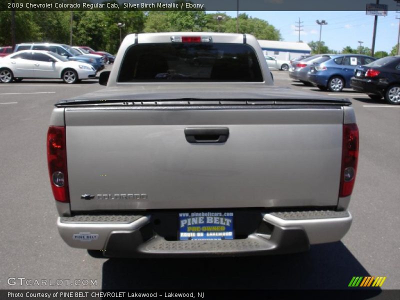 Silver Birch Metallic / Ebony 2009 Chevrolet Colorado Regular Cab