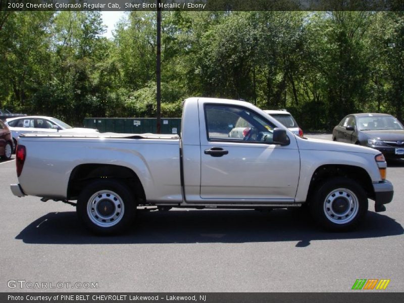 Silver Birch Metallic / Ebony 2009 Chevrolet Colorado Regular Cab