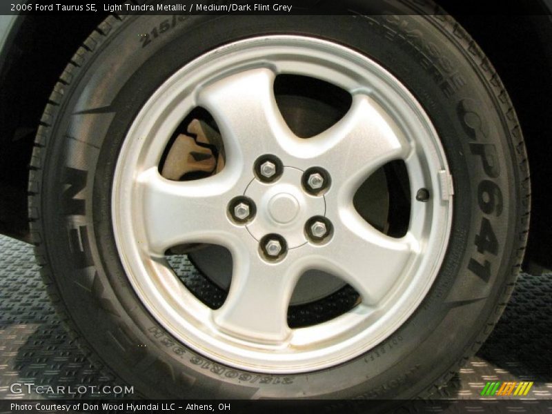 Light Tundra Metallic / Medium/Dark Flint Grey 2006 Ford Taurus SE