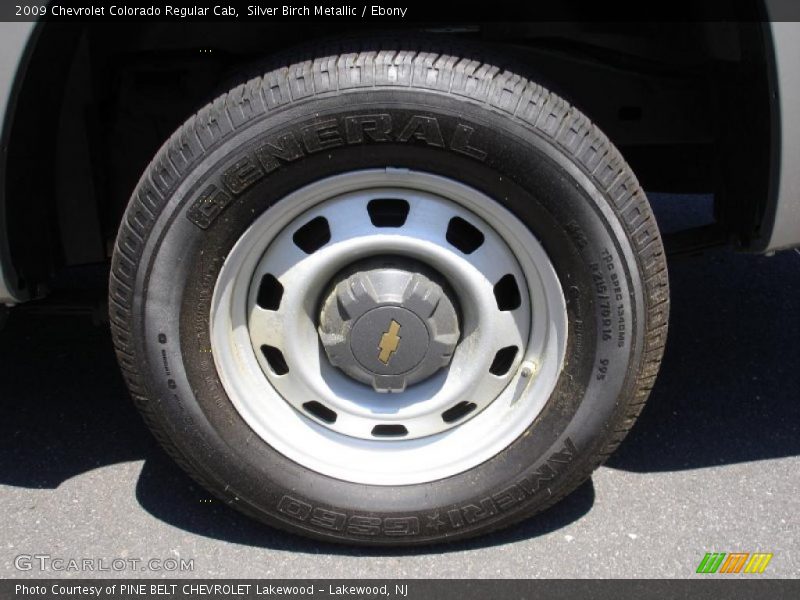 Silver Birch Metallic / Ebony 2009 Chevrolet Colorado Regular Cab