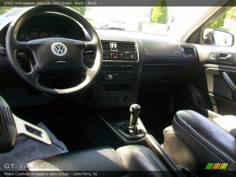 Black / Black 2002 Volkswagen Jetta GLI  VR6 Sedan