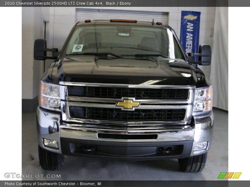 Black / Ebony 2010 Chevrolet Silverado 2500HD LTZ Crew Cab 4x4