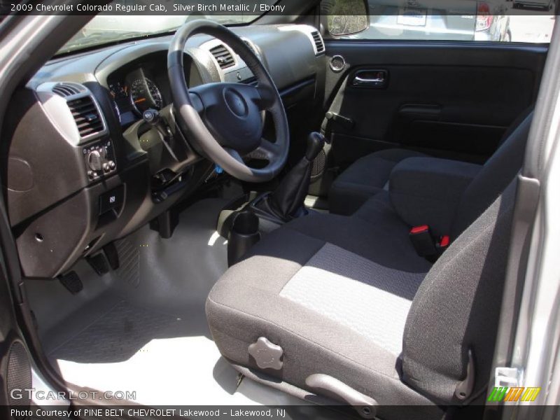 Silver Birch Metallic / Ebony 2009 Chevrolet Colorado Regular Cab