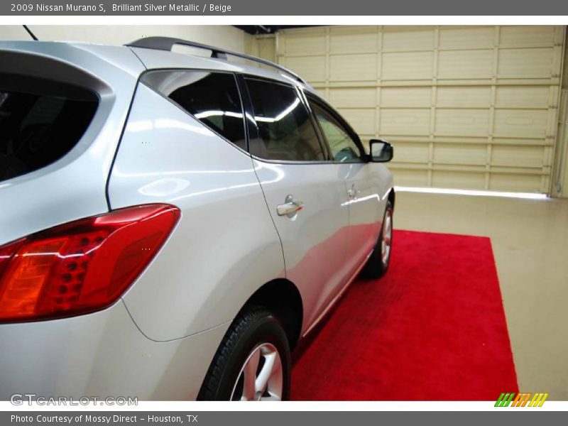 Brilliant Silver Metallic / Beige 2009 Nissan Murano S