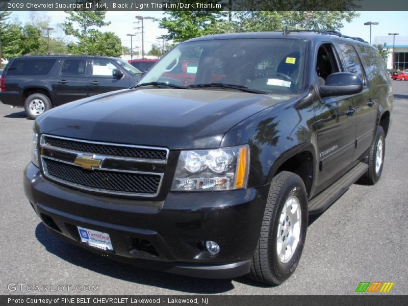 Black / Light Titanium/Dark Titanium 2009 Chevrolet Suburban LT 4x4