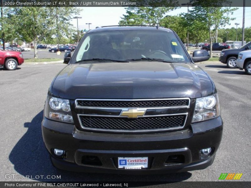 Black / Light Titanium/Dark Titanium 2009 Chevrolet Suburban LT 4x4