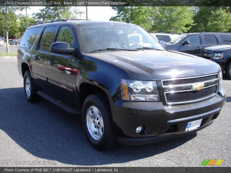 Black / Light Titanium/Dark Titanium 2009 Chevrolet Suburban LT 4x4