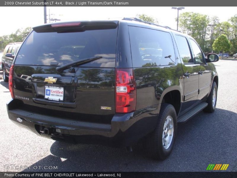 Black / Light Titanium/Dark Titanium 2009 Chevrolet Suburban LT 4x4
