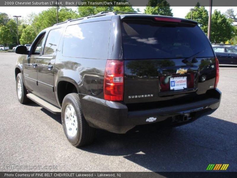 Black / Light Titanium/Dark Titanium 2009 Chevrolet Suburban LT 4x4