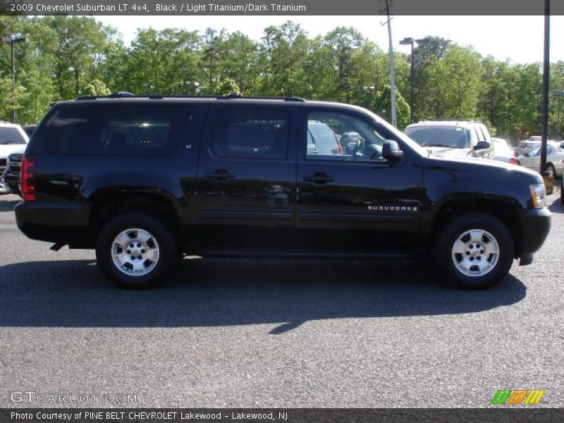 Black / Light Titanium/Dark Titanium 2009 Chevrolet Suburban LT 4x4