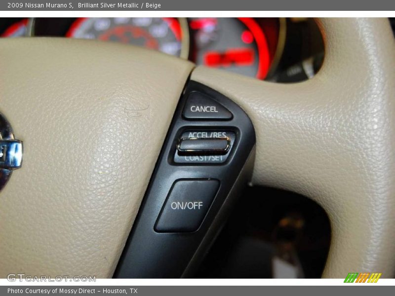 Brilliant Silver Metallic / Beige 2009 Nissan Murano S