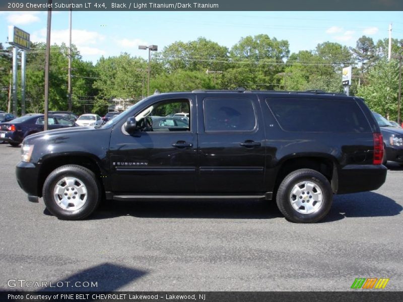 Black / Light Titanium/Dark Titanium 2009 Chevrolet Suburban LT 4x4