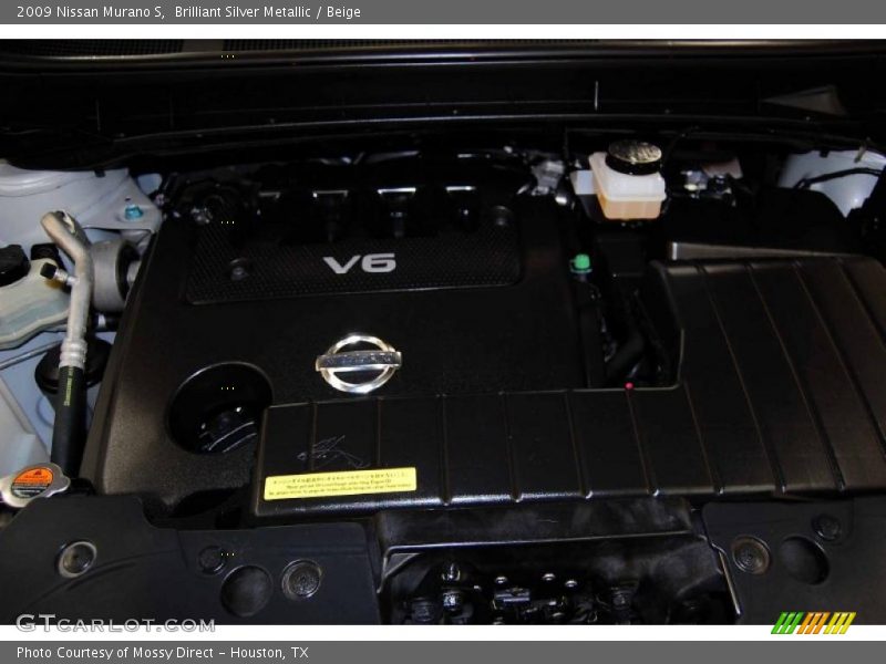 Brilliant Silver Metallic / Beige 2009 Nissan Murano S