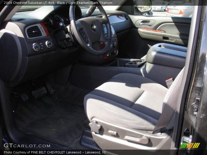 Black / Light Titanium/Dark Titanium 2009 Chevrolet Suburban LT 4x4