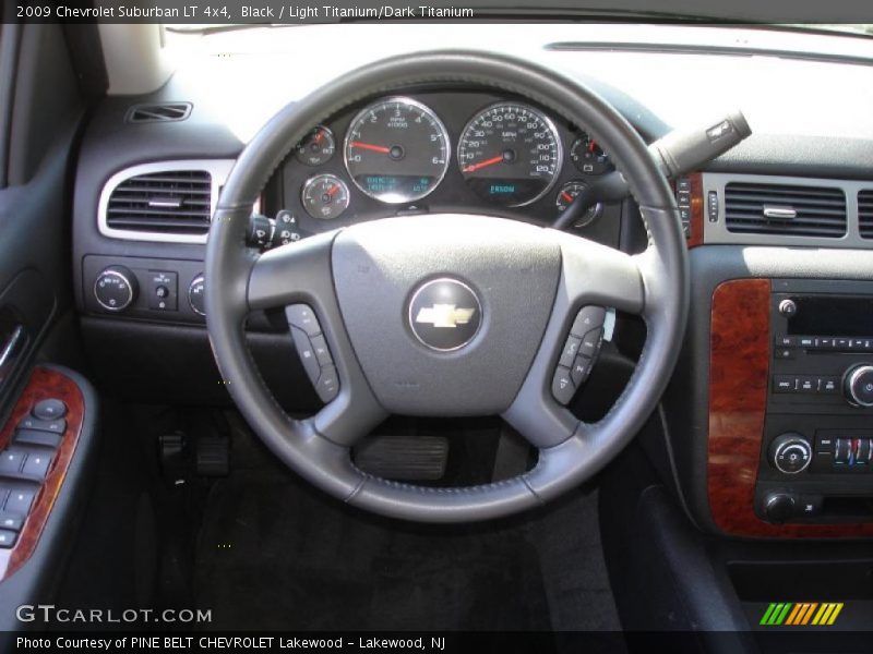 Black / Light Titanium/Dark Titanium 2009 Chevrolet Suburban LT 4x4