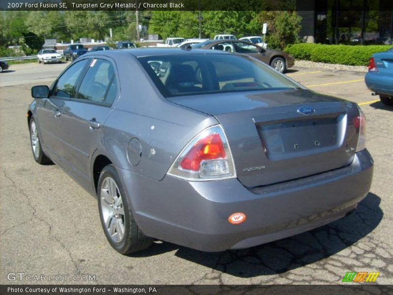 Tungsten Grey Metallic / Charcoal Black 2007 Ford Fusion SE