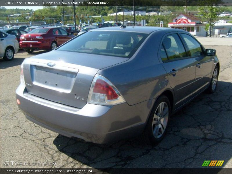 Tungsten Grey Metallic / Charcoal Black 2007 Ford Fusion SE