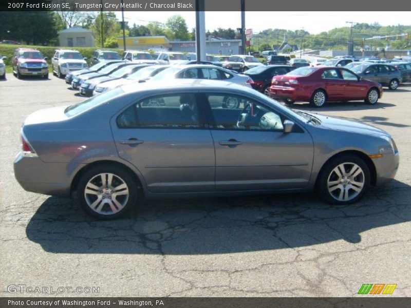 Tungsten Grey Metallic / Charcoal Black 2007 Ford Fusion SE