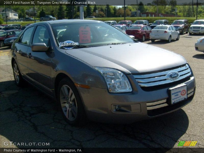 Tungsten Grey Metallic / Charcoal Black 2007 Ford Fusion SE