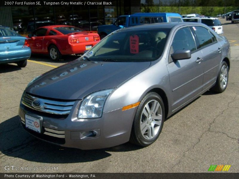 Tungsten Grey Metallic / Charcoal Black 2007 Ford Fusion SE