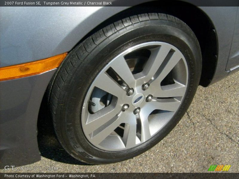 Tungsten Grey Metallic / Charcoal Black 2007 Ford Fusion SE