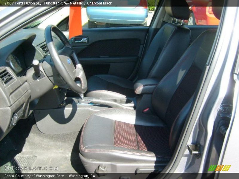 Tungsten Grey Metallic / Charcoal Black 2007 Ford Fusion SE