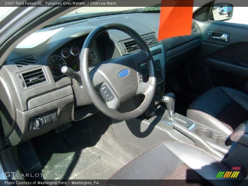 Tungsten Grey Metallic / Charcoal Black 2007 Ford Fusion SE