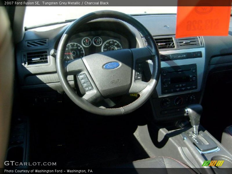 Tungsten Grey Metallic / Charcoal Black 2007 Ford Fusion SE