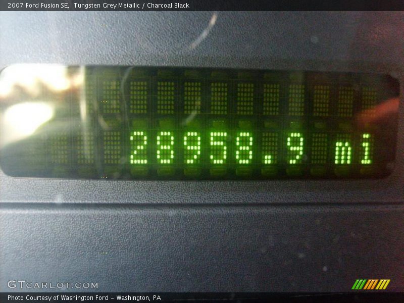 Tungsten Grey Metallic / Charcoal Black 2007 Ford Fusion SE