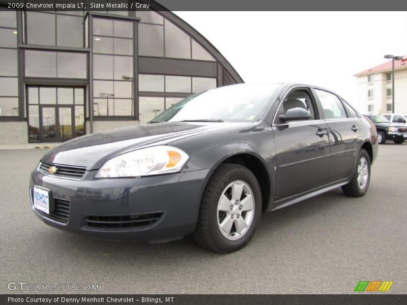 Slate Metallic / Gray 2009 Chevrolet Impala LT