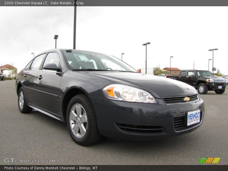 Slate Metallic / Gray 2009 Chevrolet Impala LT