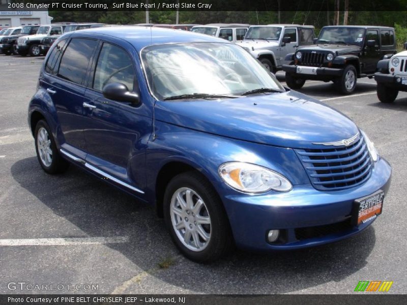 Surf Blue Pearl / Pastel Slate Gray 2008 Chrysler PT Cruiser Touring